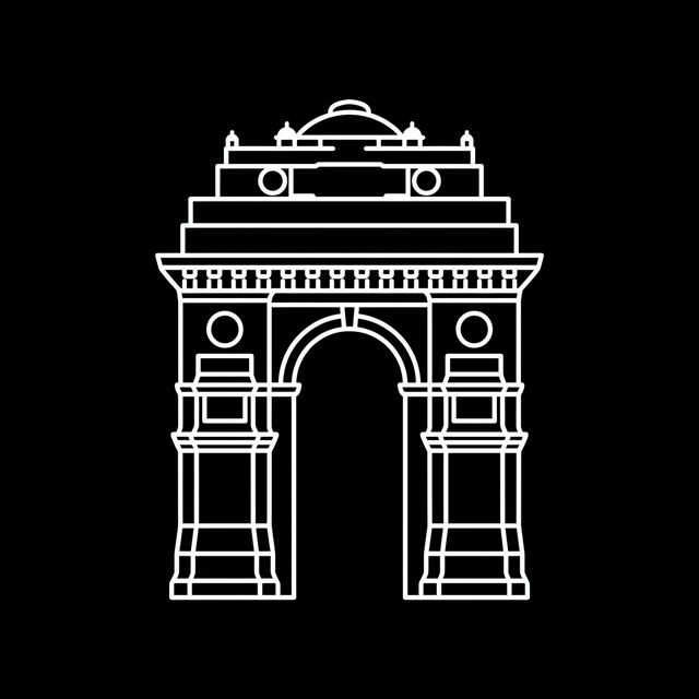 New Delhi Landmark Logo