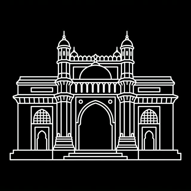 Mumbai Landmark Logo